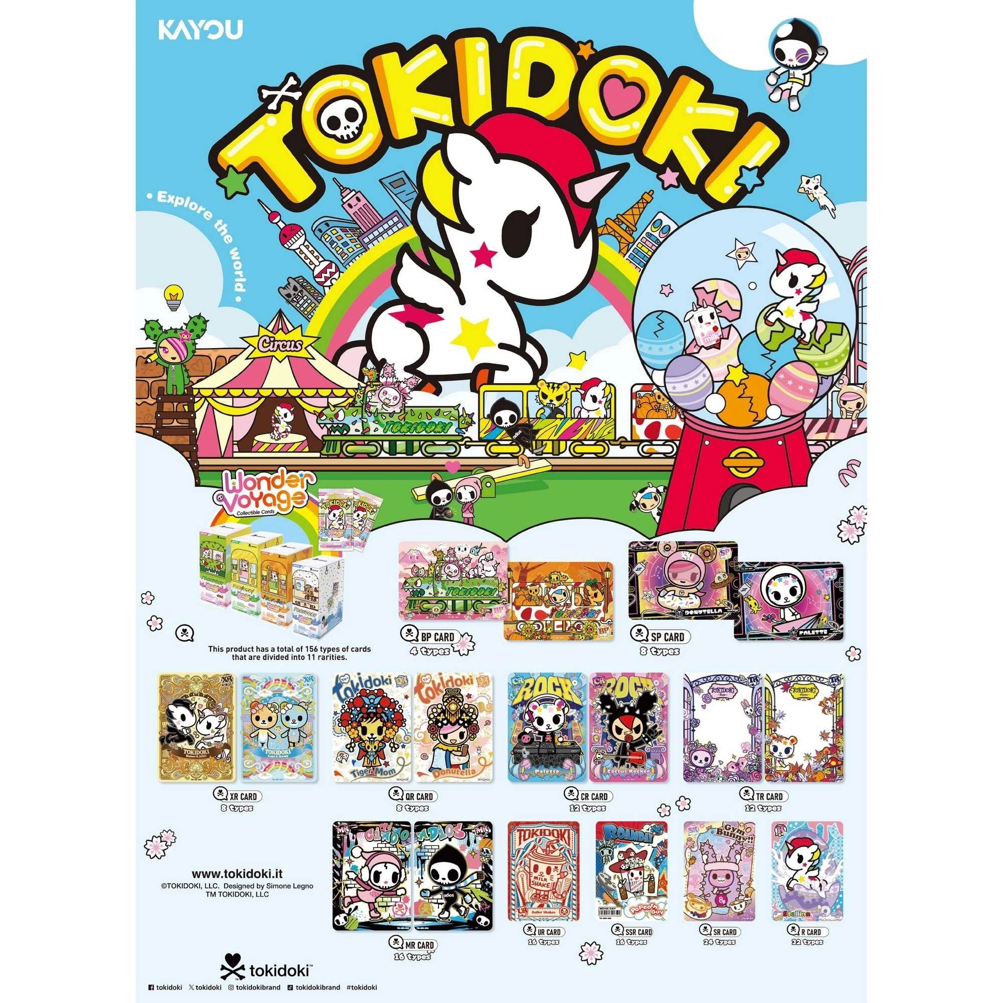 tokidoki Wonder Voyage: Roaming Edition CDU (12 Packs)