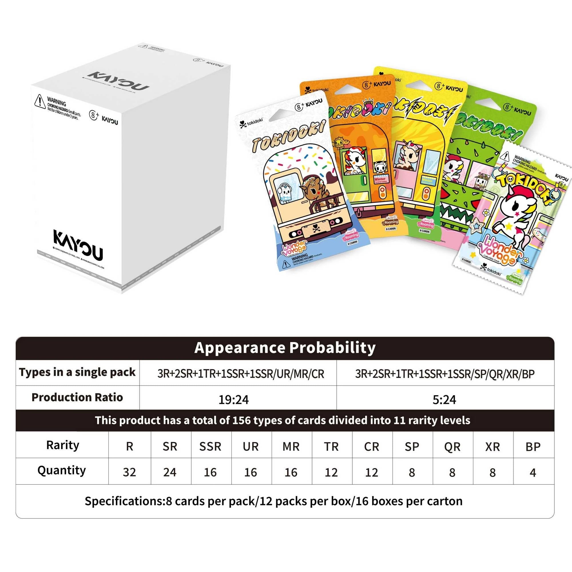 tokidoki Wonder Voyage: Roaming Edition Display Box (24 Packs)