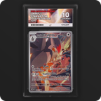 Larry’s Staraptor 249/217 Ascended Heroes Ace Grading 10, front of the graded slab
