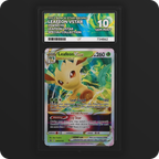Leafeon VSTAR SWSH195 Black Star Promo Ace Grading 10 — front of the graded slab
