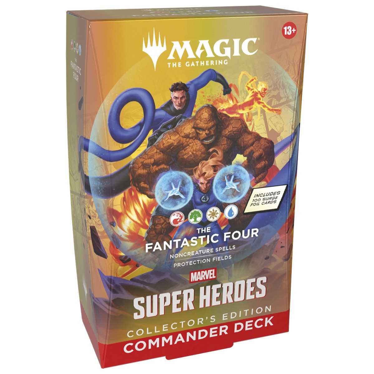 Magic The Gathering: Marvel Super Heroes - Collector Commander Deck - The Fantastic Four