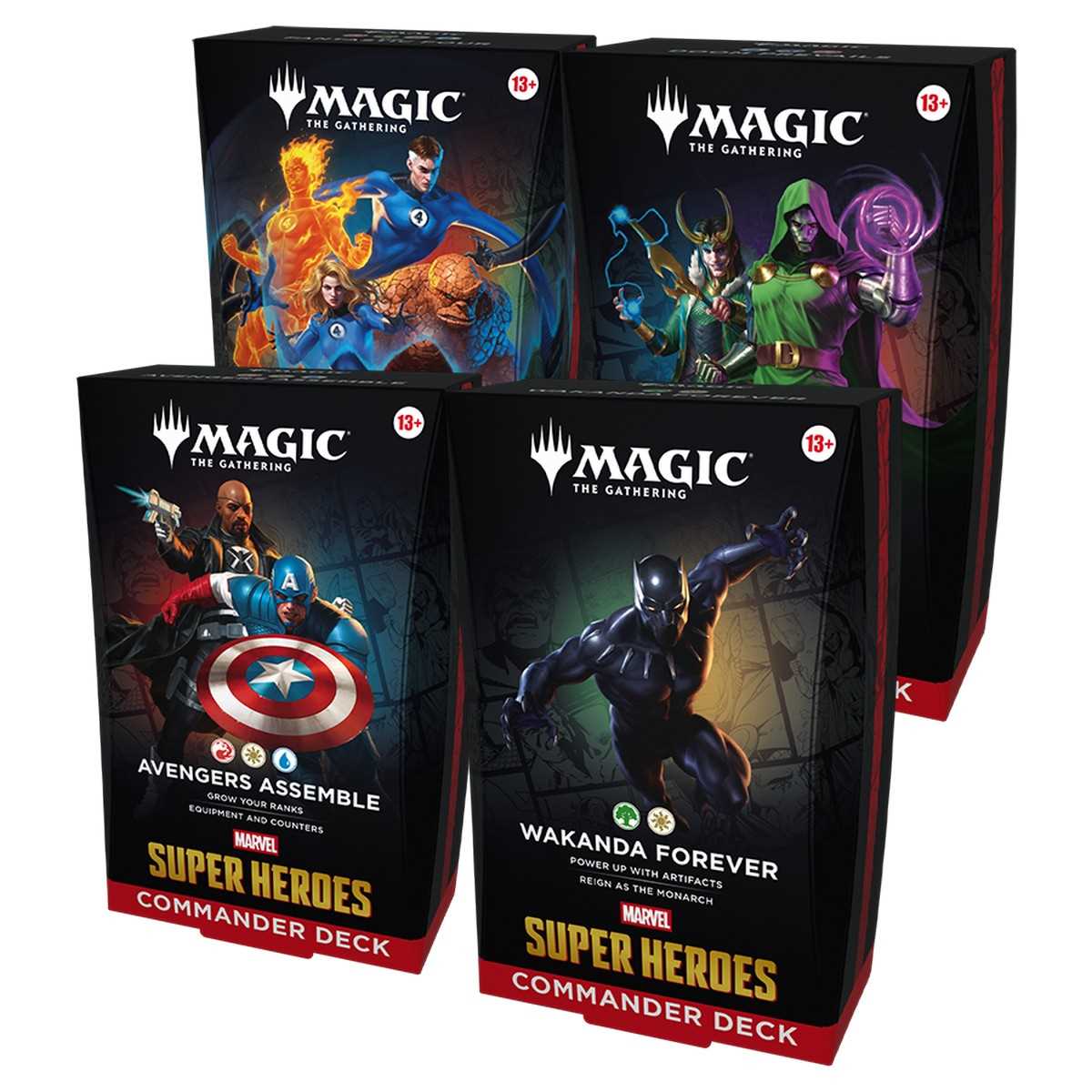Magic The Gathering: Marvel Super Heroes - Commander Deck - Doom Prevails