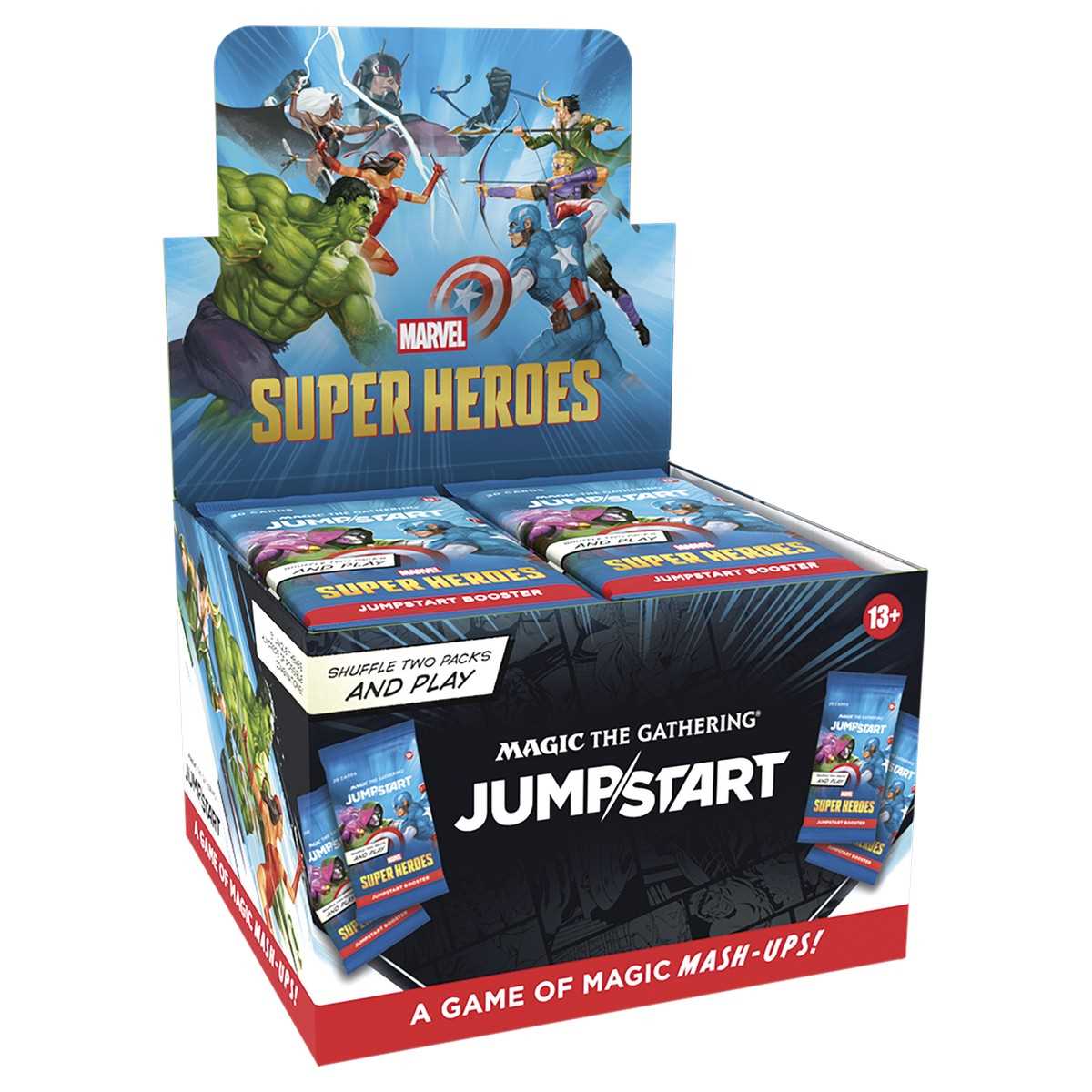 Magic The Gathering: Marvel Super Heroes - Jumpstart Booster Box (24 Packs)