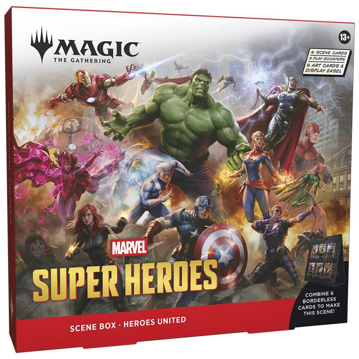 Magic The Gathering: Marvel Super Heroes - Scene Box - Heroes United