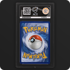 Mega Charizard X ex 125/094 Phantasmal Flames Ace Grading 9 — back of the graded slab