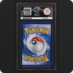 Mega Charizard Y ex 022/217 Ascended Heroes Ace Grading 10, back of the graded slab