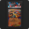 Mega Charizard Y ex 030 Black Star Promo Ace Grading 10 — front of the graded slab