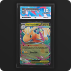 Mega Dragonite ex 152/217 Ascended Heroes Ace Grading 10, front of the graded slab