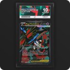 Mega Floette ex 101/086 Chaos Rising Ace Grading 10 — front of the graded slab