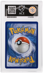Mega Gardevoir ex 032 Black Star Promo Ace Grading 10 — close-up back view of the certified slab