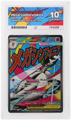 Mega Gardevoir ex 032 Black Star Promo Ace Grading 10 — close-up front view of the certified slab