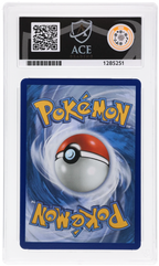 Mega Gengar ex 269/217 Ascended Heroes Ace Grading 10, close-up back view of the certified slab
