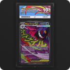 Mega Gengar ex 269/217 Ascended Heroes Ace Grading 10, front of the graded slab
