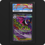 Mega Gengar ex 269/217 Ascended Heroes Ace Grading 10, front of the graded slab