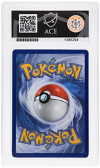 Mega Gengar ex 269/217 Ascended Heroes Ace Grading 10, close-up back view of the certified slab