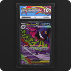 Mega Gengar ex 269/217 Ascended Heroes Ace Grading 10, front of the graded slab