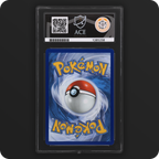 Mega Lucario ex 033 Black Star Promo Ace Grading 10 — back of the graded slab