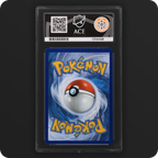 Mega Lucario ex 033 Black Star Promo Ace Grading 10 — back of the graded slab