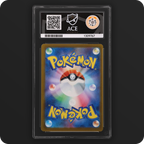 Mega Lucario ex 228/193 MEGA Dream ex Ace Grading 10, back of the graded slab