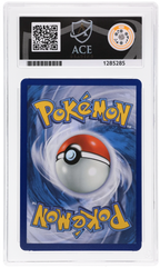 Mega Scrafty ex 270/217 Ascended Heroes Ace Grading 10, close-up back view of the certified slab