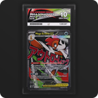 Mega Scrafty ex 270/217 Ascended Heroes Ace Grading 10, front of the graded slab