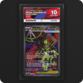 Mega Zygarde ex 104/088 Perfect Order Ace Grading 10 — front of the graded slab
