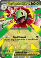 Mega Meganium ex MEP 034 foil promo card from the tin