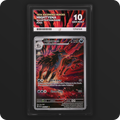 Mightyena 243/217 Ascended Heroes Ace Grading 10, front of the graded slab