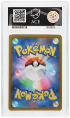Mimikyu 156/SV-P Promo Ace Grading 8, close-up back view of the certified slab