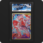 Monkey.D.Luffy OP05-119 Awakening of the New Era Ace Grading 10, front of the graded slab
