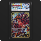Monkey.D.Luffy OP10-118 Royal Blood Ace Grading 10 — front of the graded slab