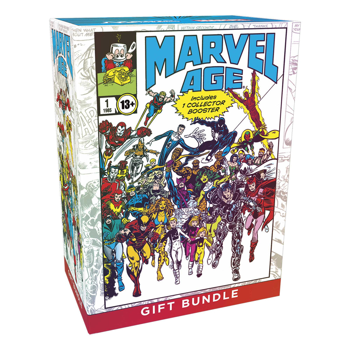 Magic The Gathering Marvel Super Heroes Gift Bundle, box, angled