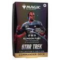 Magic The Gathering Star Trek Collector's Edition Commander Deck - Klingon Fury