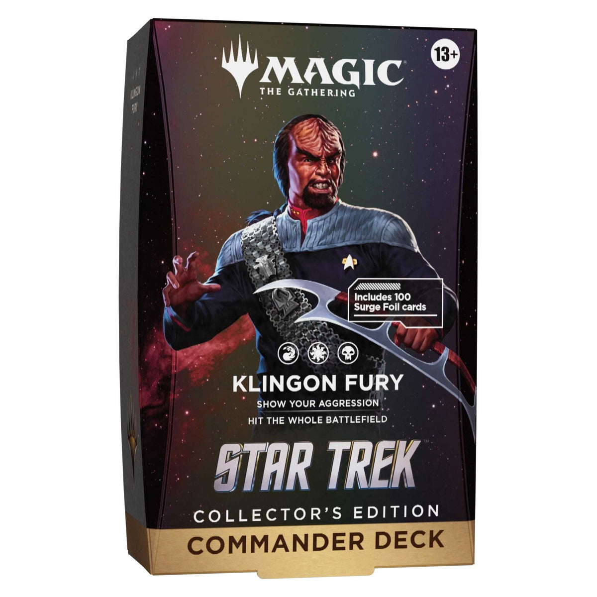 Magic The Gathering Star Trek Collector's Edition Commander Deck - Klingon Fury