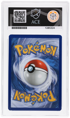 N's Zekrom 031 Black Star Promo Ace Grading 10, close-up back view of the certified slab