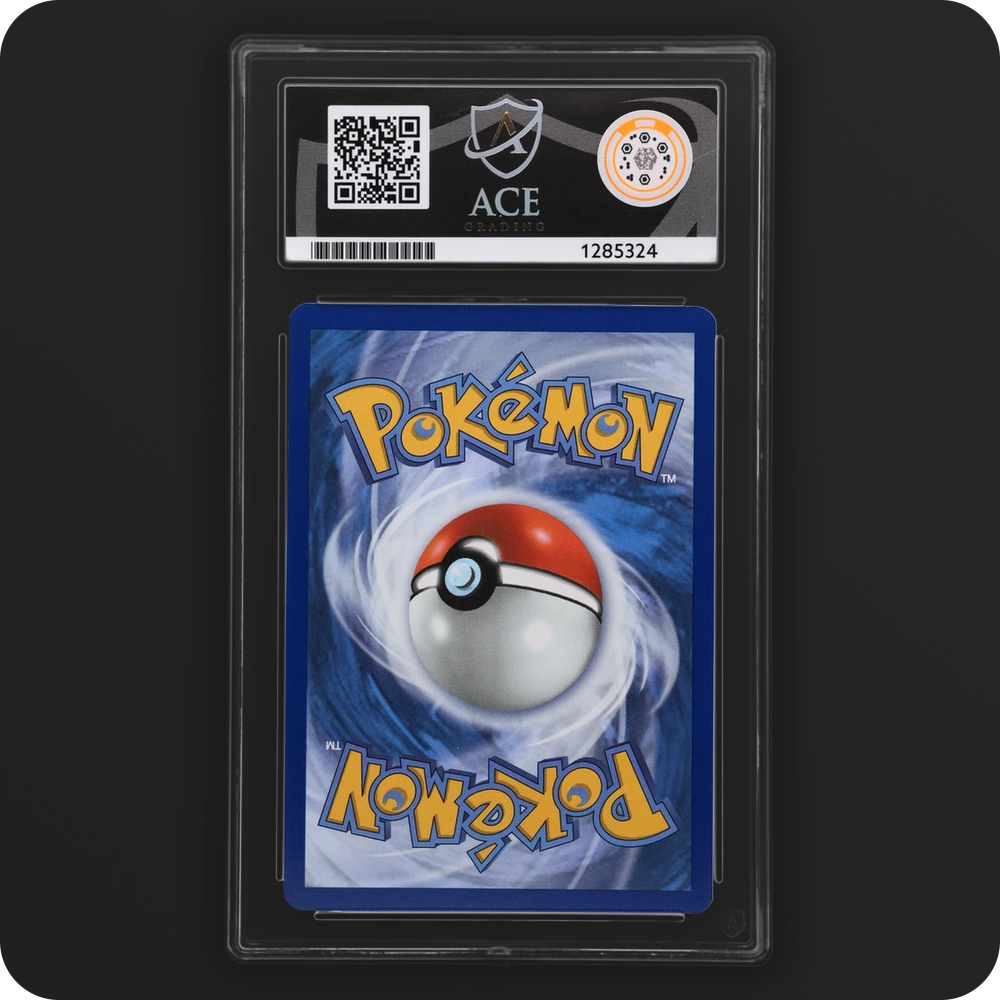 N's Zekrom 031 Black Star Promo Ace Grading 10 — back of the graded slab