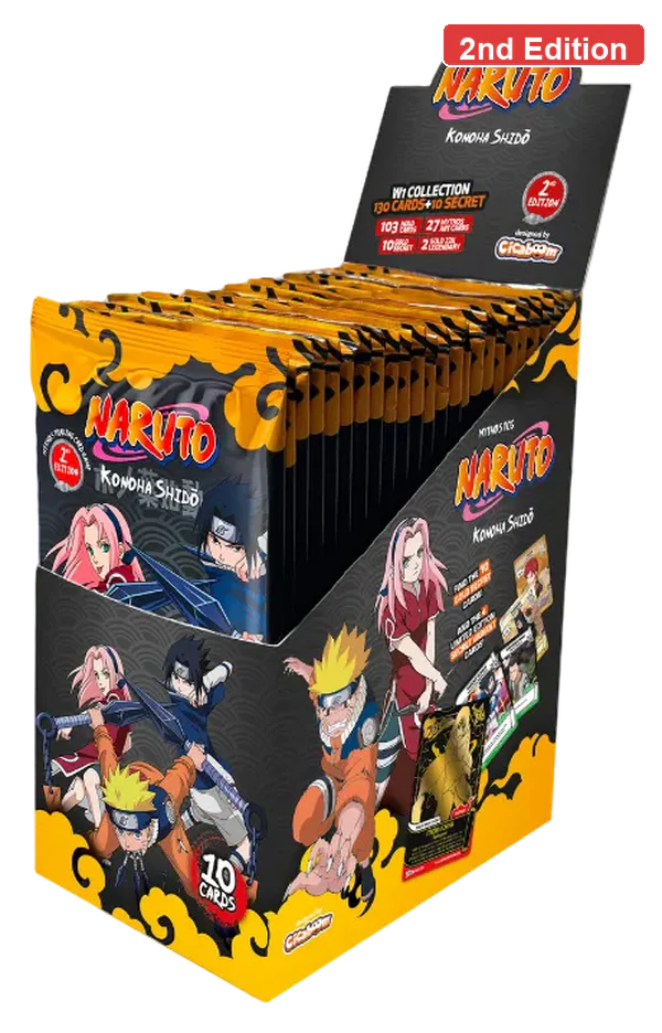 Naruto Mythos TCG: 2nd Edition - Set 01 - Booster Box (24 Packs)