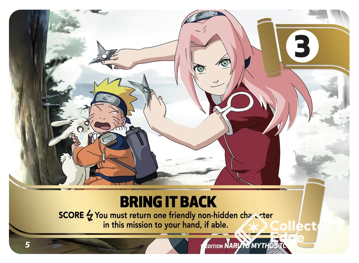 Bring it back MSS 05, Set 01 Naruto Mythos card