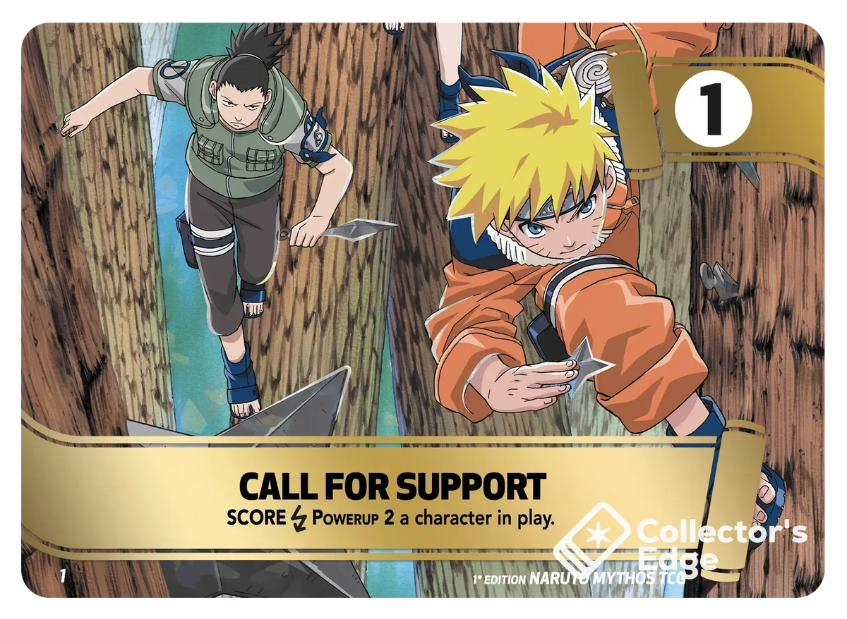 Call for support MSS 01, Set 01 Naruto Mythos card
