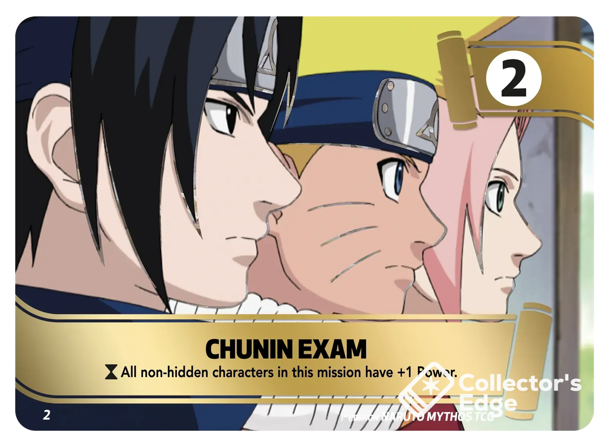 Chunin Exam MSS 02, Set 01 Naruto Mythos card