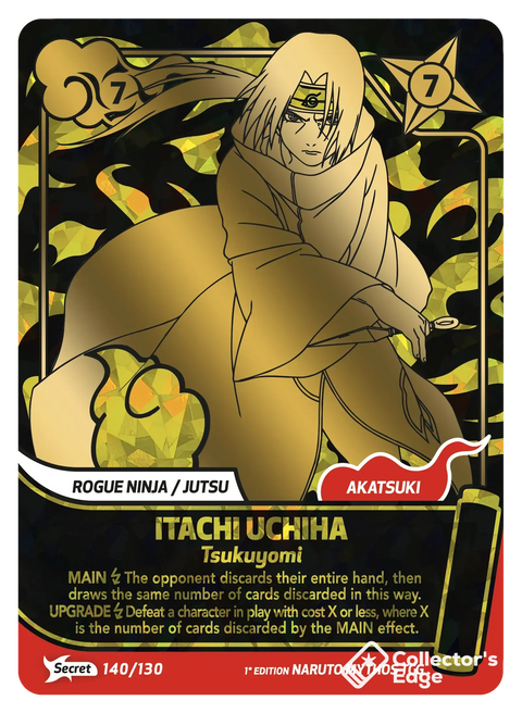 Itachi Uchiha - Amaterasu 128/130 Standard - Naruto Mythos Set 01