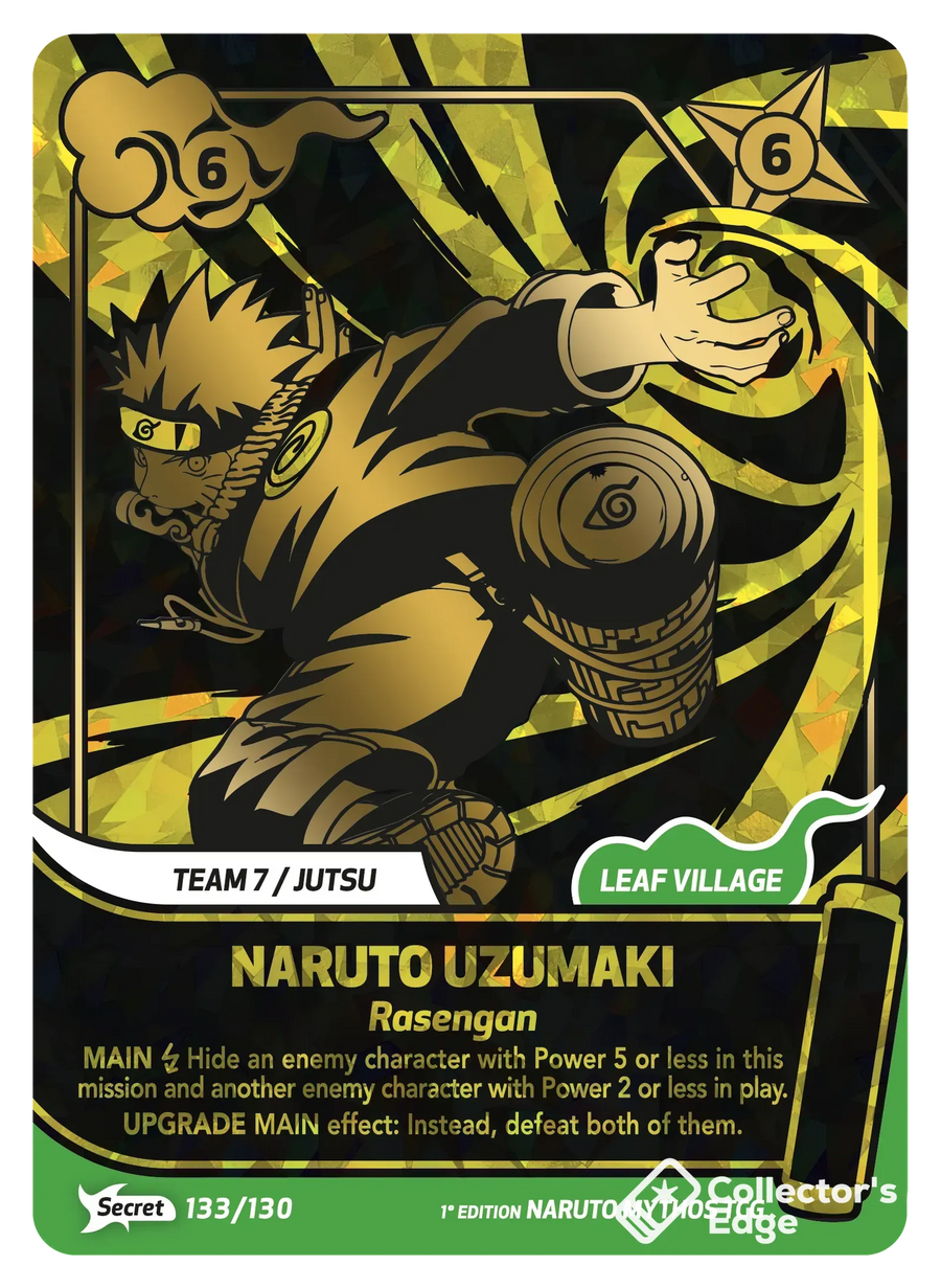 Naruto Uzumaki - Rasengan 133/130 Standard - Naruto Mythos Set 01 ...