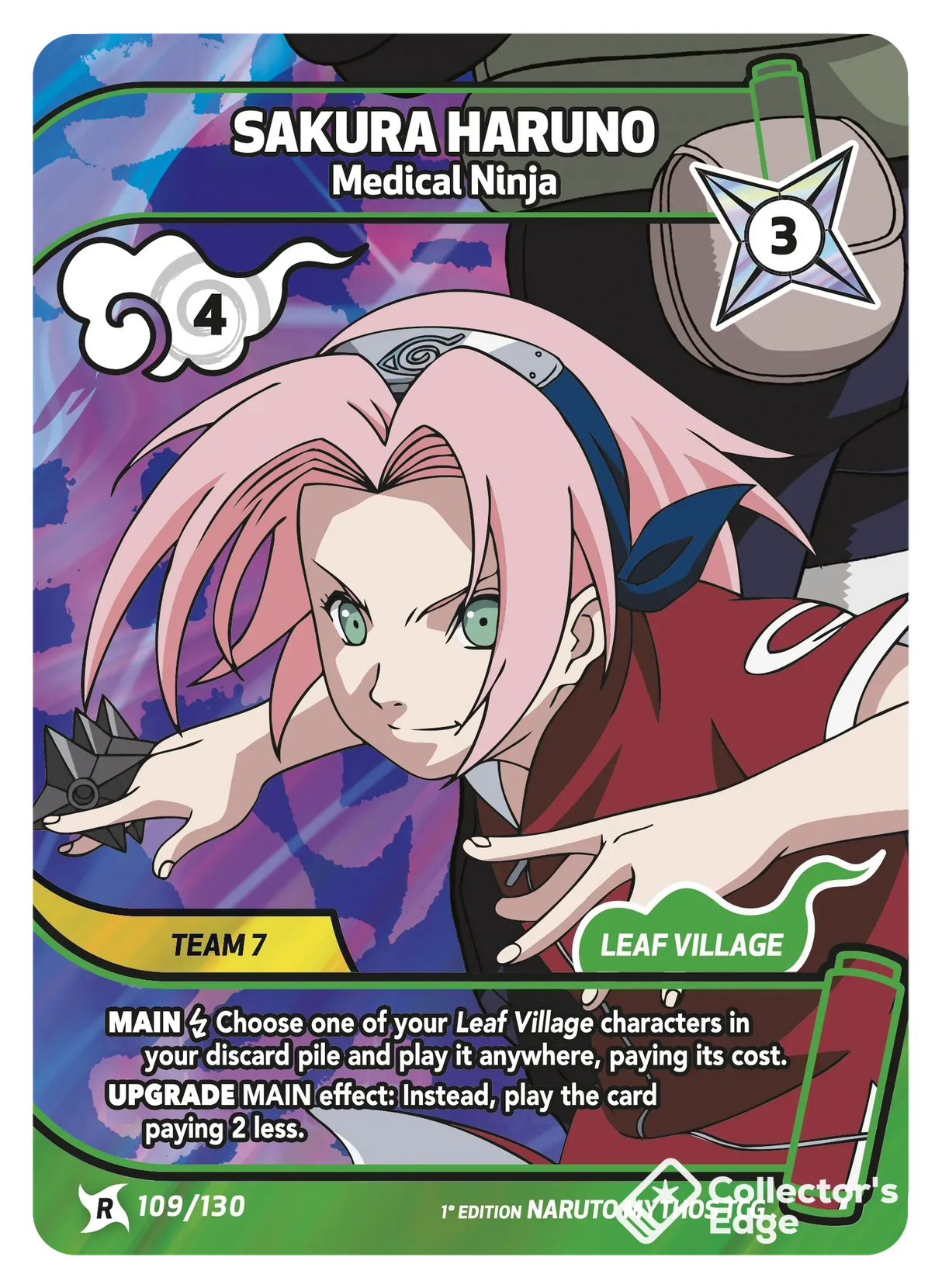 Naruto Mythos - Set 01 - Sakura Haruno - Medical Ninja - 109/130 - Standard