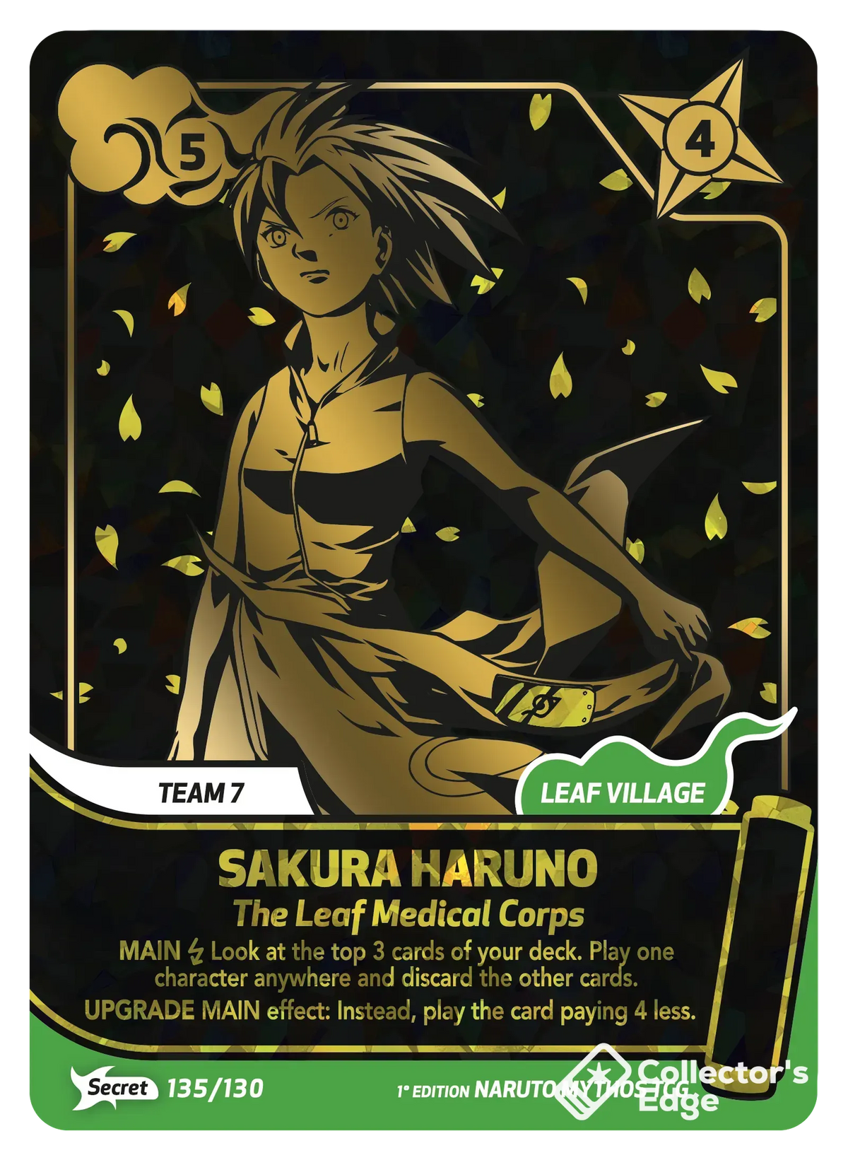 Naruto Mythos Set 01 Singles: Full Card List UK | Collector's Edge