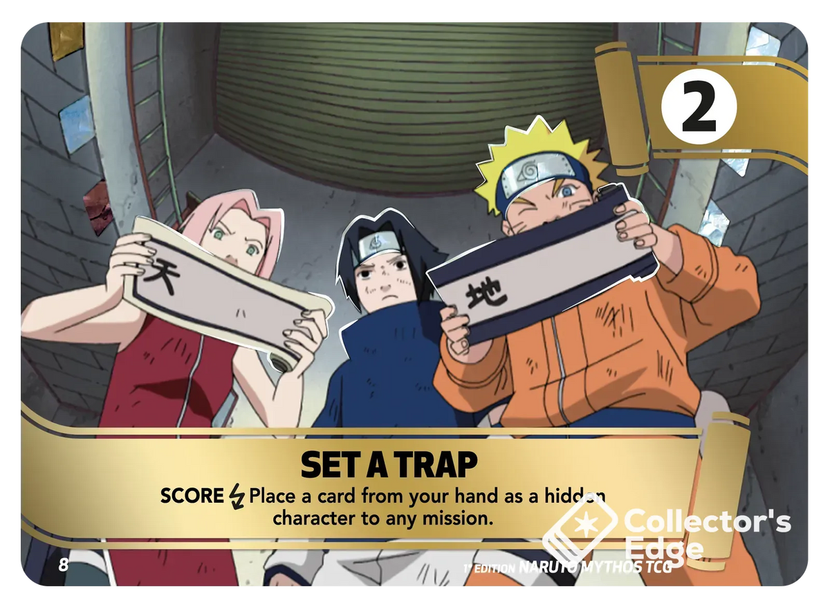 Set a trap MSS 08, Set 01 Naruto Mythos card