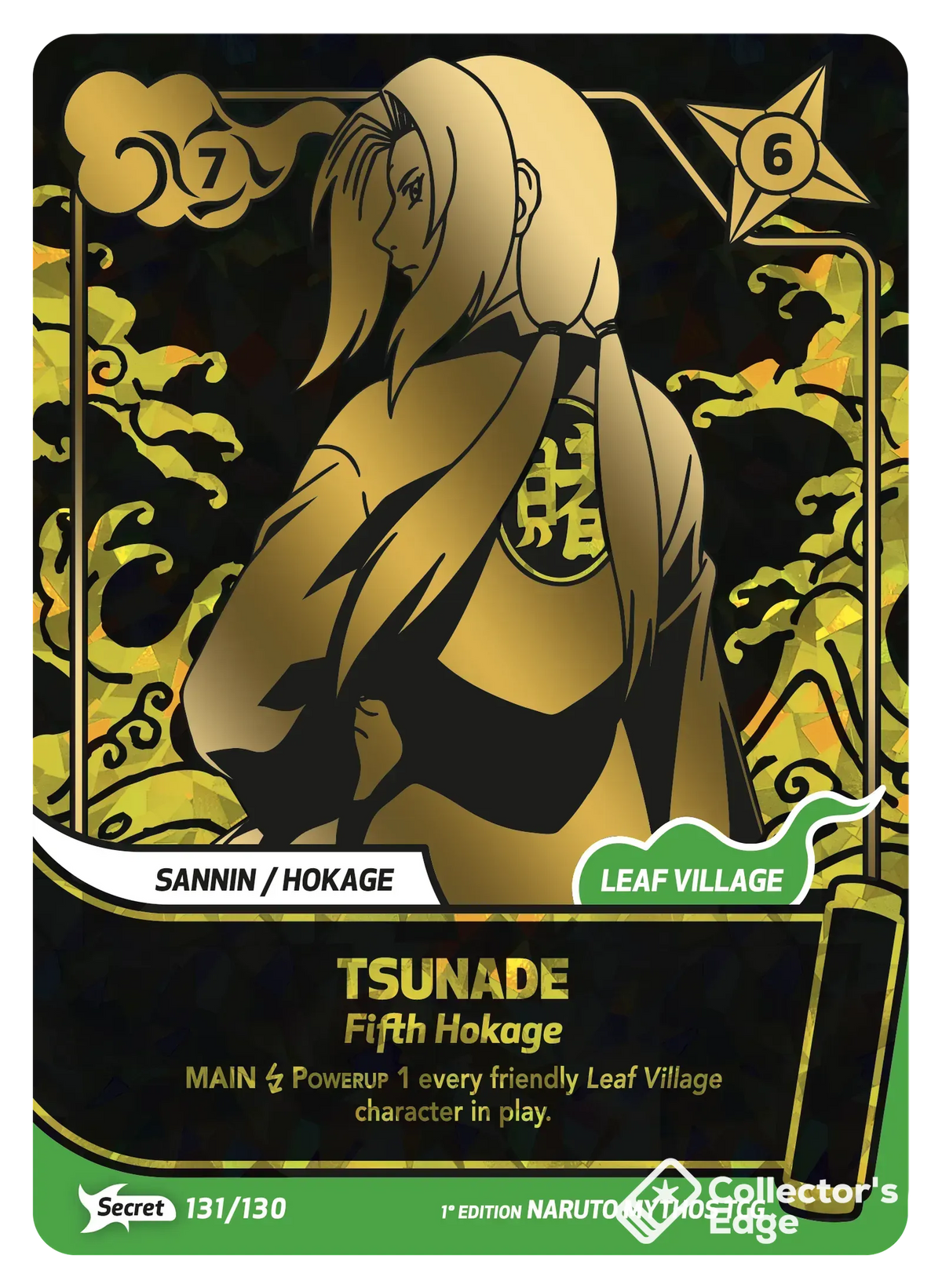 Tsunade - Fifth Hokage 131/130, Set 01 Naruto Mythos card
