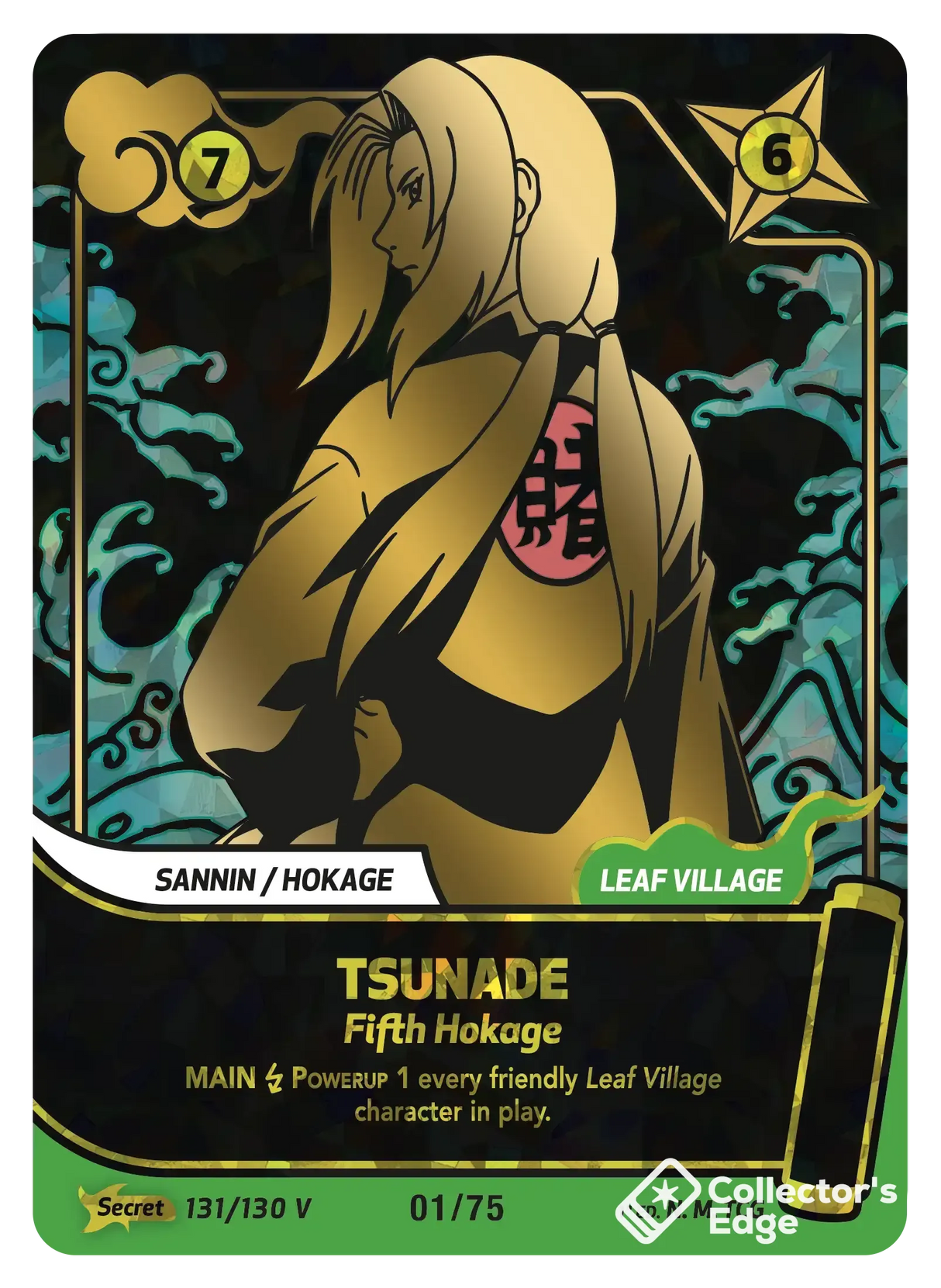 Naruto Mythos - Set 01 - Tsunade - Fifth Hokage - 131/130 - Standard