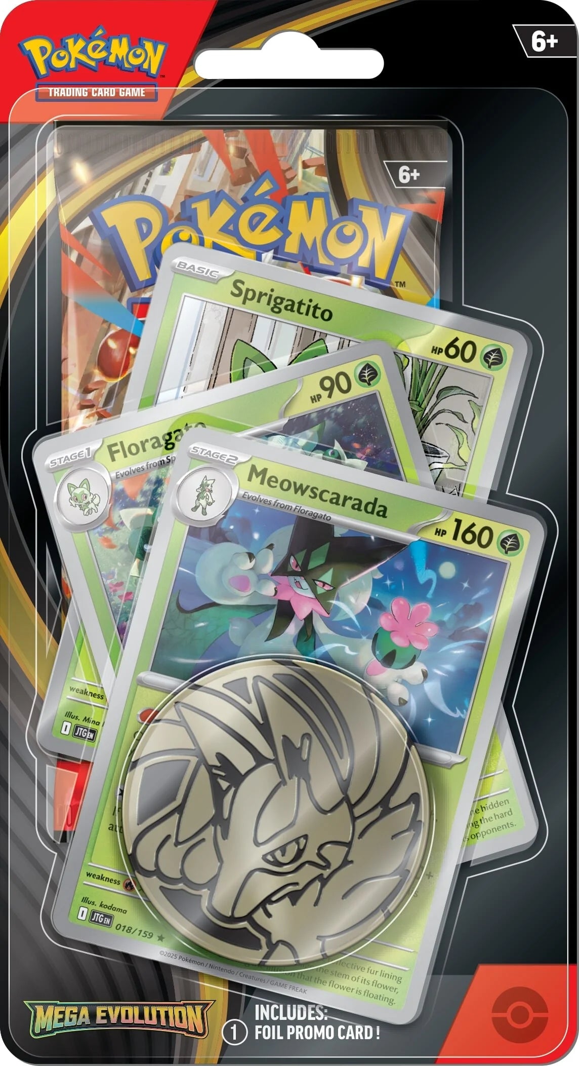 Pokemon TCG: Mega Evolution - Premium Checklane - Meowscarada