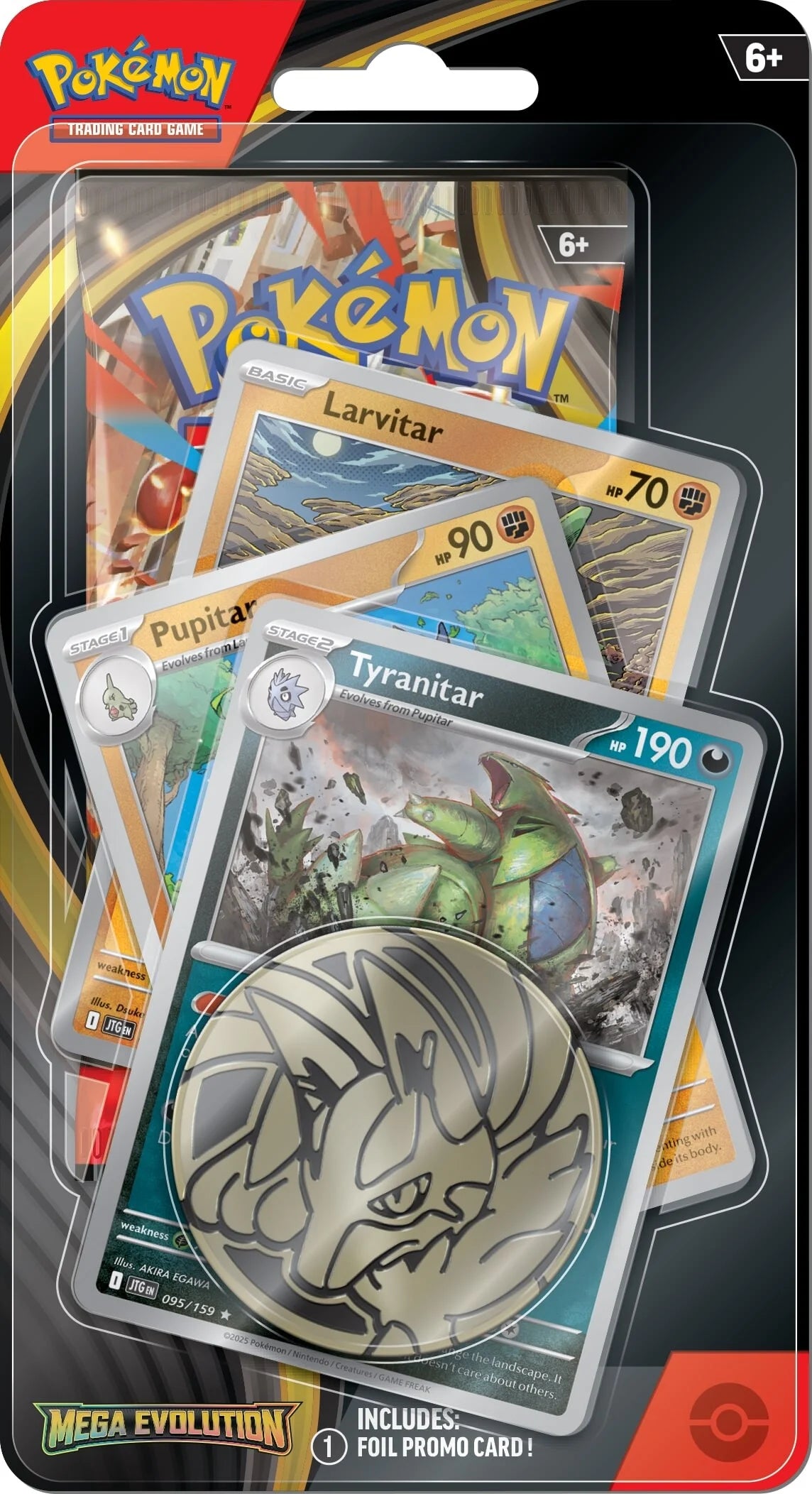Pokemon TCG: Mega Evolution - Premium Checklane - Tyranitar