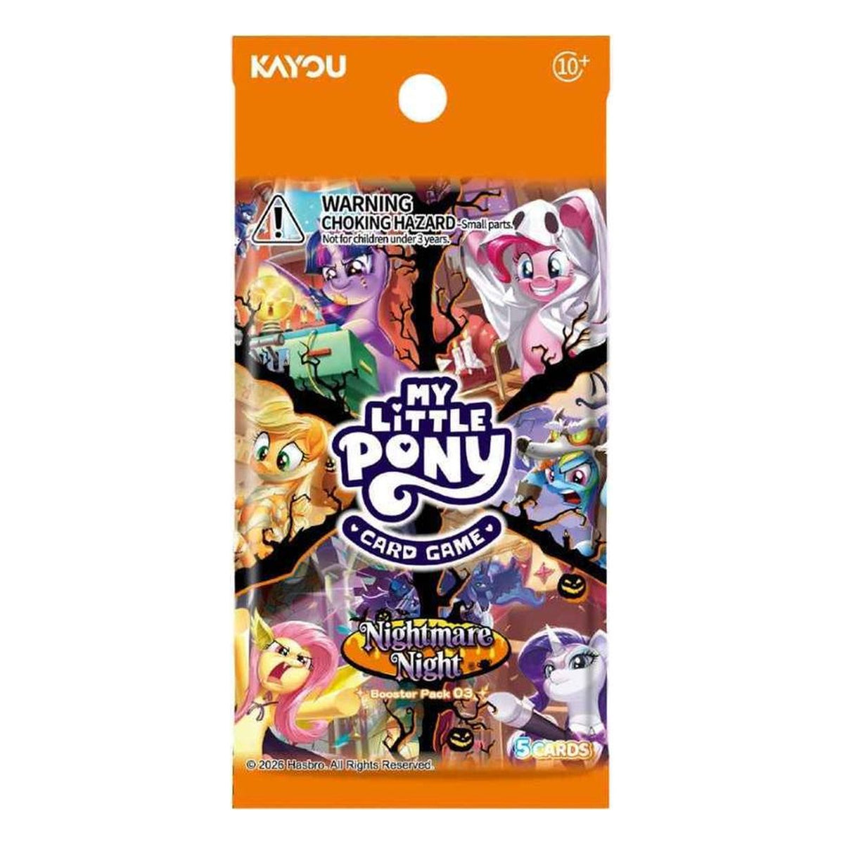 My Little Pony Trading Card Game: Nightmare Night (Series 3) - Foil Booster Pack